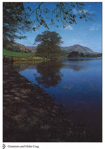 Grasmere and Helm Crag postcards